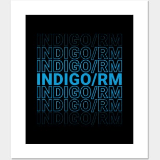 indigo rm Posters and Art